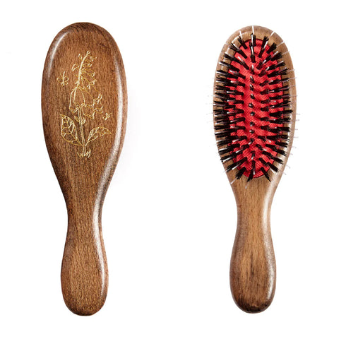 Free your hair brush mini- FOXGLOVE